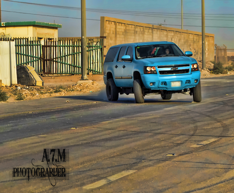 صور درفت سيارات تشارجر كرايسلر درفت السعودية Drift saudi 2012 99