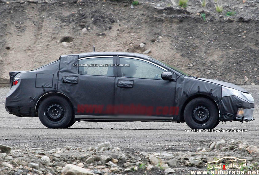كورولا 2014 تويوتا في اول صور تجسسية لها بالشكل الجديد حصرياً Toyota Corolla 2014 11