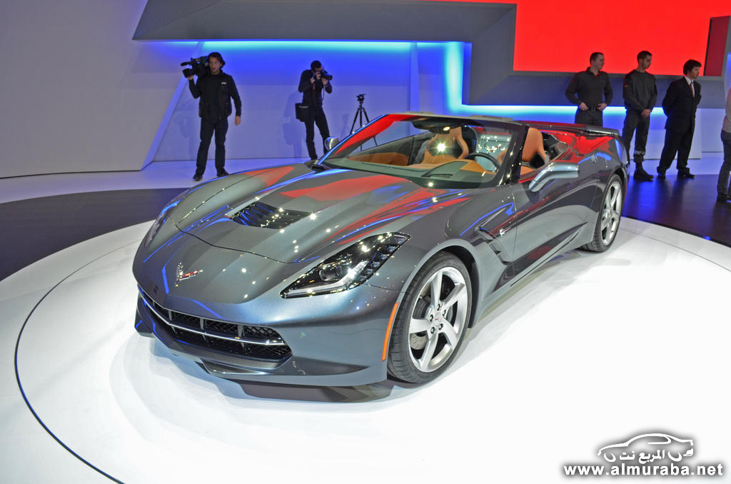 كورفيت ستينجراي المكشوفة 2014 تكشف نفسها في معرض جنيف للسيارات Corvette Stingray 31