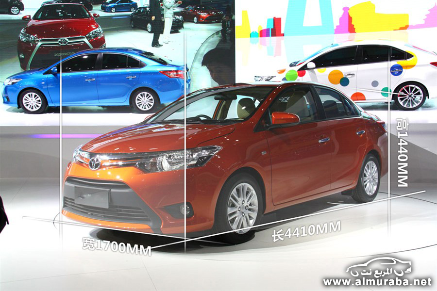 تويوتا يارس 2014 تدشن نفسها في معرض شنغهاي بالصين بأسم "فيوس" Toyota Yaris 6