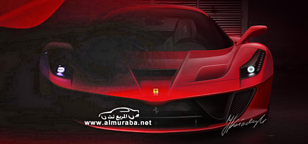 فيراري اف 150 تنشر اول صور تشويقية لسيارتها بشكل واضح Ferrari F150 2014 10