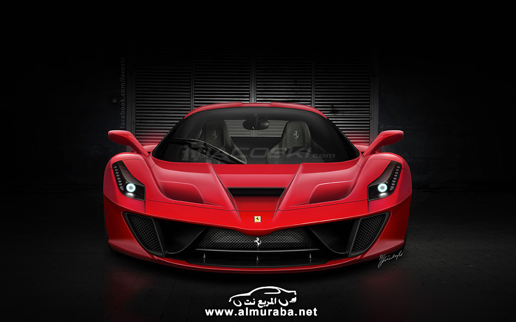 فيراري اف 150 تنشر اول صور تشويقية لسيارتها بشكل واضح Ferrari F150 2014 9