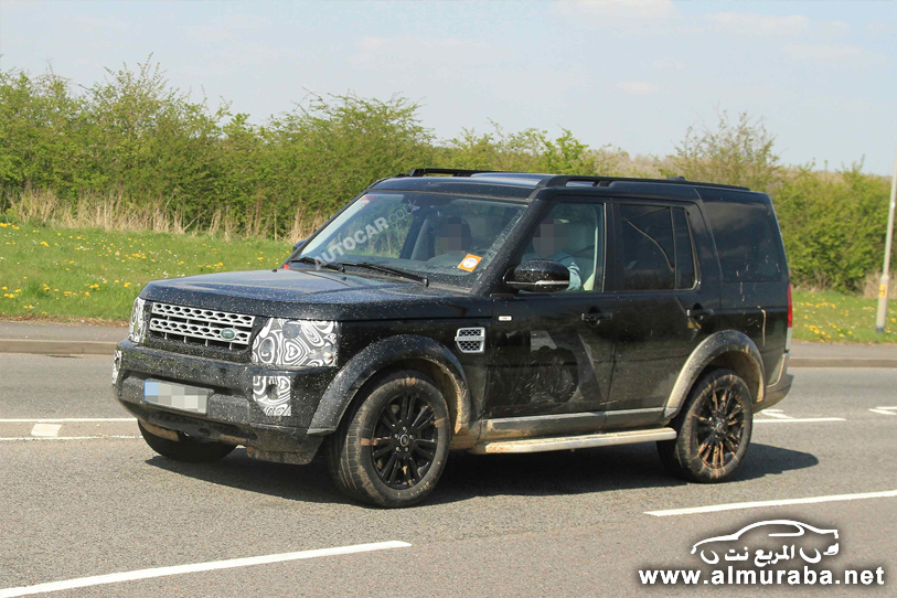 التقاط اول صور تجسسية لسيارة لاند روفر ديسكفري 2014 الجديدة Land Rover Discovery 16