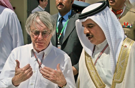 ايكليستون مع امير البحرين : واثق من إقامة سباق البحرين فورميلا 1 بنجاح