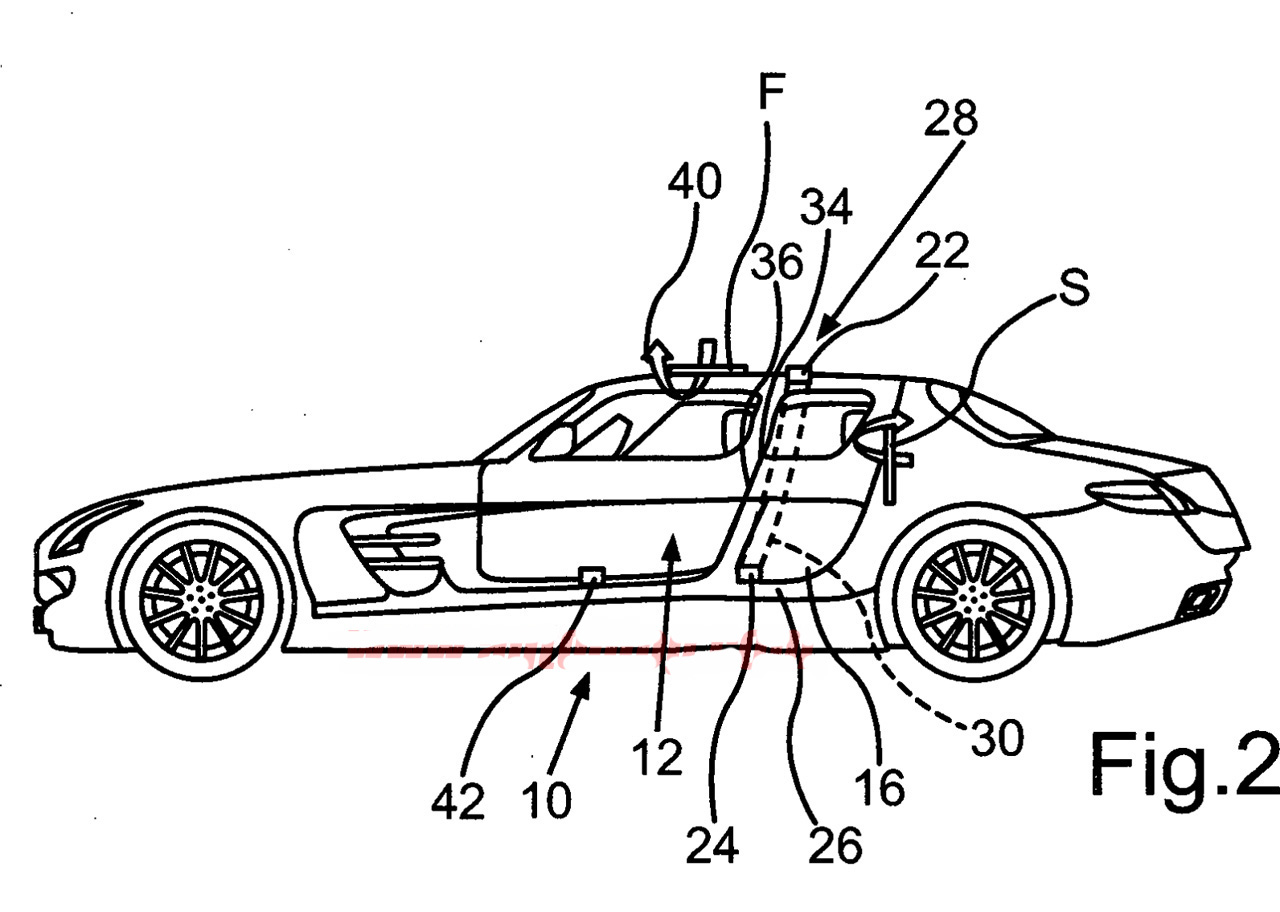 مرسيدس تكشف عن مخطط SLS AMG الجديدة بالصور