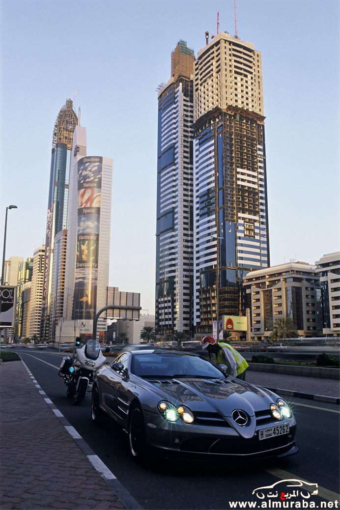 مرسيدس ماكلارين اس ال ار 722 تتواجد في دبي بنسخة خاصة Mercedes-McLaren SLR 722