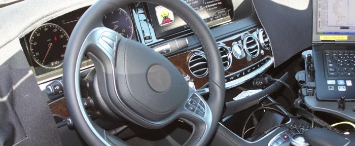 مرسيدس اس 2013 في اول صور مسربه من الشكل الداخلي للسيارة مع بعض التطويرات Mercedes S 2013 1