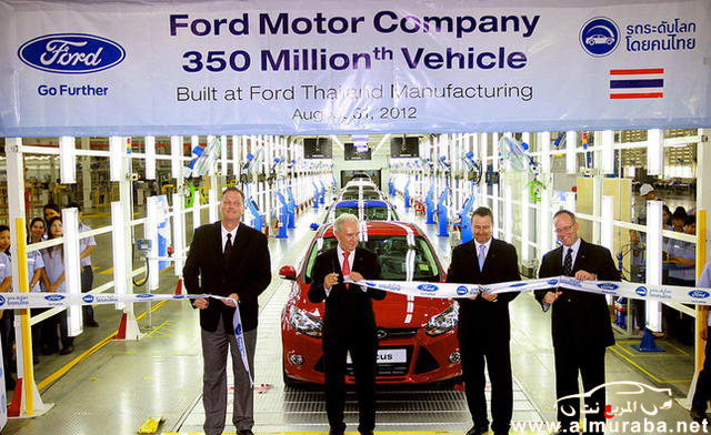 فورد تتجاوز تويوتا في المبيعات لأول مره في تاريخها وتحتفل بتصنيع اكثر من 350 مليون سيارة حتى الان 5