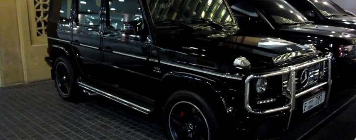 [فيديو] مرسيدس بنز جي 65 “الصندوق” تحت الأضواء في مدينة دبي Mercedes-Benz G65 AMG