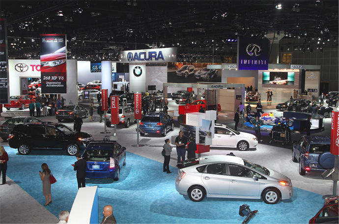 استعدادات ومشاركة كبيرة من شركات السيارات قبيل انطلاق معرض "لوس انجلوس" للسيارات 2012 4