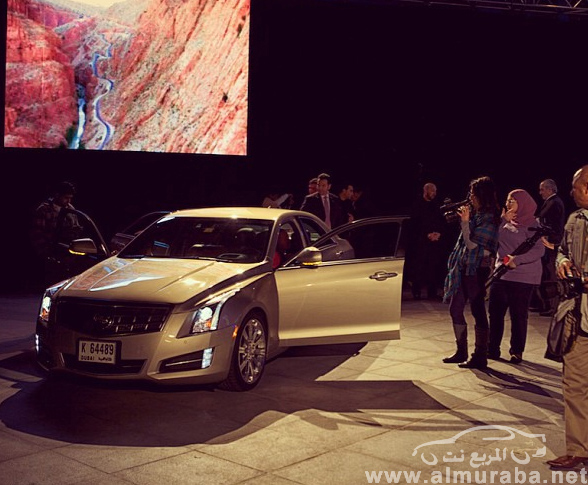 كاديلاك ايه تي اس 2013 الجديدة تتواجد في الإمارات اخيراً في احتفال اقامته كاديلاك Cadillac ATS 2013