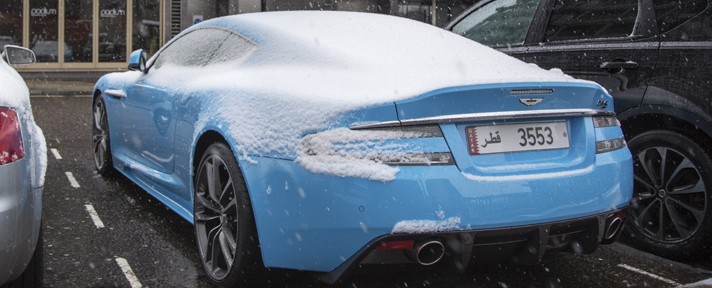 [صور] السيارات الفاخرة في لندن يغطيها الثلج في مشهد رائع وجميل "40 صورة" 77