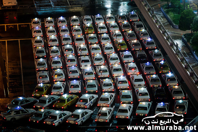 شاهد كيف يعمل "تاكسي" اليابان داخل المدن والعدل بين العاملين فيه بالصور Japanese taxis 3
