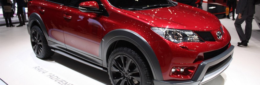 تويوتا تطرح راف فوار 2014 المطورة بشكل رياضي في معرض جنيف Toyota Rav4 1