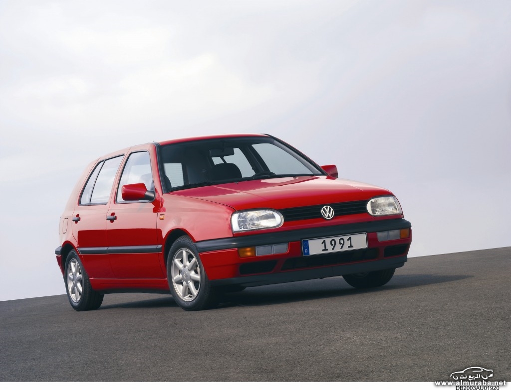 فولكس واجن تصنع ثلاثين مليون سيارة جولف خلال اربعين عام Volkswagen Golf 3