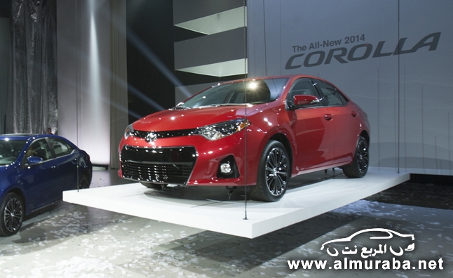 "فيديو" النظرة الأولى على تويوتا كورولا 2014 الجديدة كلياً Toyota Corolla 3