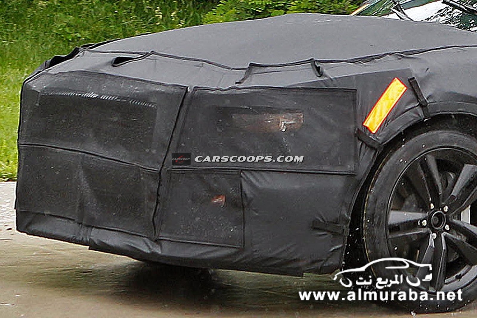 التقاط اول صور لسيارة فورد موستنج 2015 الجديدة كلياً خلال اختبارها Mustang 2015 5