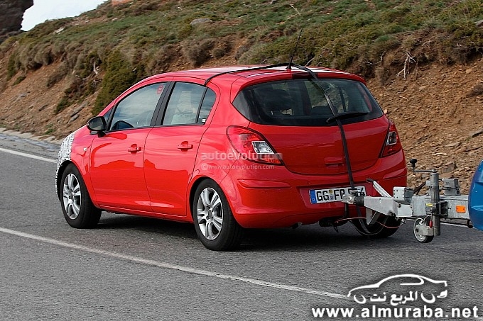 لقطات مسربة تظهر تعديلات جديدة في تصميم سيارة اوبل كورسا Opel Corsa 6