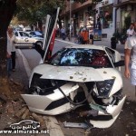 حادث سير لسيارة لامبورغيني مورسيلاغو 7