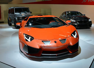 لامبورجيني افنتادور معدلة من "هامان" تلفت الانظار في معرض فرانكفورت Lamborghini Aventador 7
