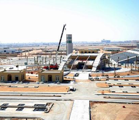 “بالصور” محطة ركاب “قطار الشمال” في مدينة الرياض تشارف على الانتهاء