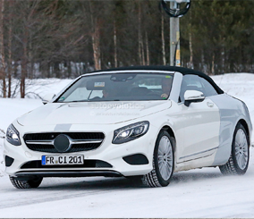 “بالصور” ظهور مرسيدس اس كلاس المكشوفة الجديدة خلال اختبارها Mercedes-Benz S-Class