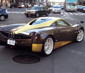 “فيديو وصور” ياباني مالك سيارة باجاني هوايرا التي سعرها 12 مليون يثير الجدل في اليابان