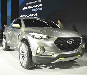 هيونداي بيك اب "سانتا كروز" ستبدأ الانتاج رسمياً خلال السنة القادمة Hyundai Santa Cruz 7