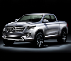 مرسيدس تعلن عن سيارة بيك اب جديدة قادمة ستكشف عنها قبل نهاية 2020 Mercedes pickup