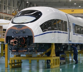"بالصور" شاهد مراحل إنتاج القطارات الفائقة السرعة في الصين 3