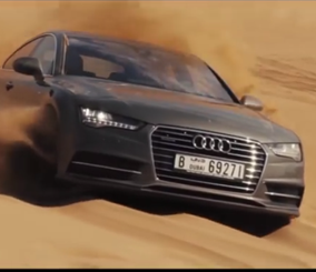 “فيديو” اودي تقوم بتجربة سيارتها A7 Sportback على الكثبان الرملية في مدينة دبي