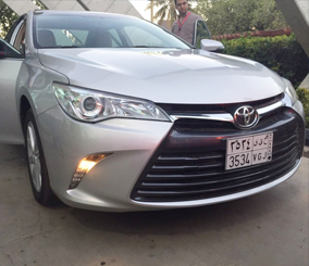 تويوتا كامري 2016 الجديدة كلياً تصل الى السعودية + التفاصيل والصور والأسعار المتوقعة Toyota Camry 1