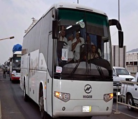 "تقرير" النقابة العامة للسيارات توفر 700 حافلة جديدة و1.6 مليون تذكرة لنقل الحجاج 3