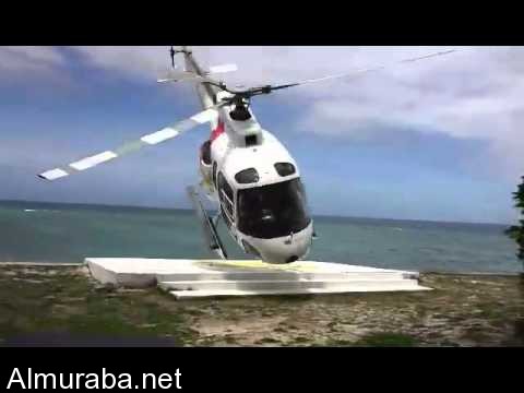 “فيديو” شاهد سائح يصور لحظة تحطم هليكوبتر في جزيرة فيجي