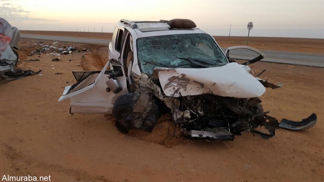 “بالصور” سائق إسعاف بعرعر يباشر حادثاً مرورياً فيتفاجأ بوفاة عمته وابنها