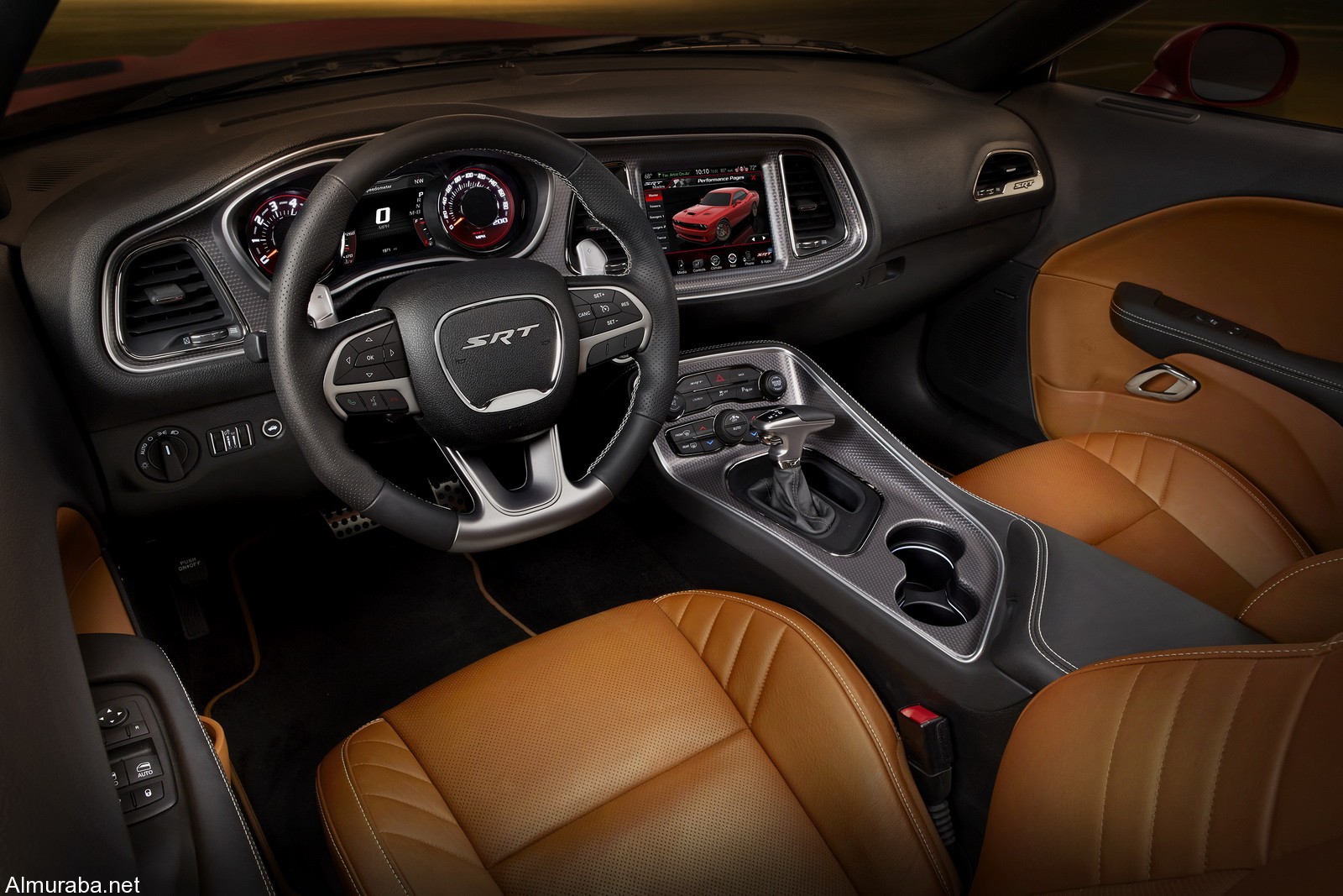 2016 Dodge Challenger SRT Hellcat - Sepia Laguna leather