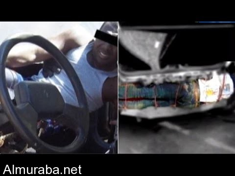 “فيديو” مقطع مصور لأغرب طريقة لتهريب البشر في السيارات