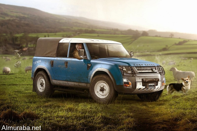 صور افتراضية لتصميم سيارة "لاند روفر" ديفيندر القادمة Land Rover 2019 1