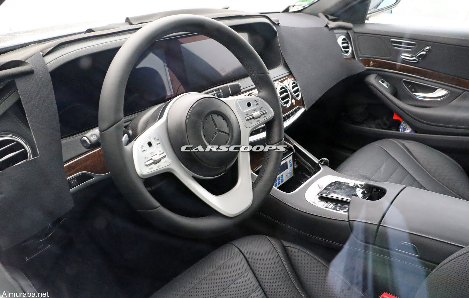 "صور تجسسية" لسيارة "مرسيدس بنز" S-Class موديل عام 2018 Mercedes 15
