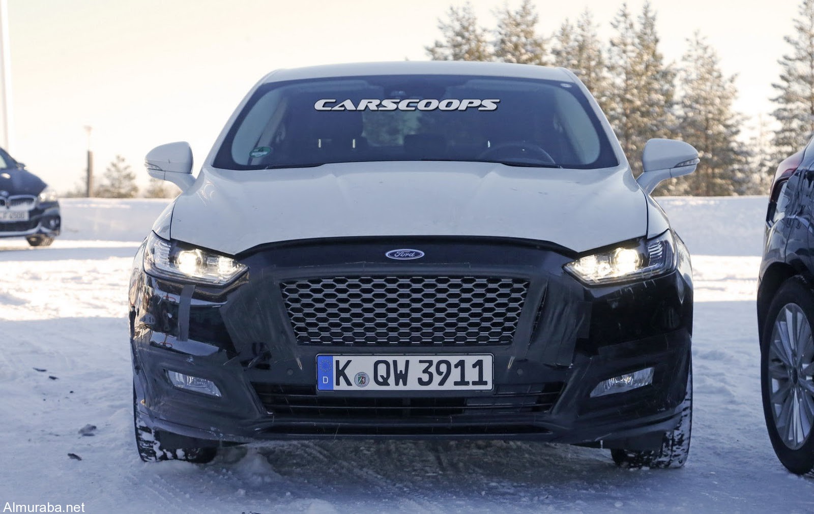 "صور تجسسية" لسيارة "فورد" مونديو المحدّثة التخصيصية لأوروبا Ford 2017 2