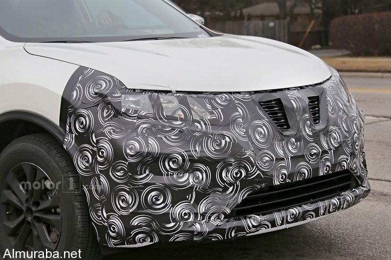 "صور تجسسية" لسيارة "نيسان" روج المرتقبة Nissan 2017 8