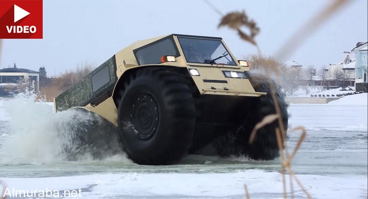 “فيديو” هل ستستخدم روسيا هذه السيارة المدرعة في حربها؟
