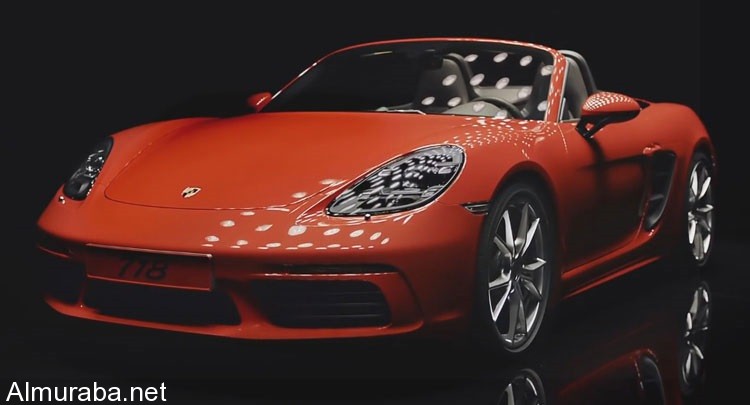 "فيديو" نظرة تفصيلية على تصميم سيارة "بورش" بوكستر 718 الجديدة Porsche 2017 1