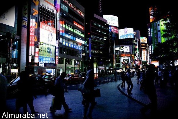 “فيديو” شاهد ما يحدث على طرق اليابان ليلاً