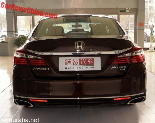 "بالصور" طرح سيارة هوندا أكورد الجديدة في سوق السيارات الصينية 2016 Honda 6