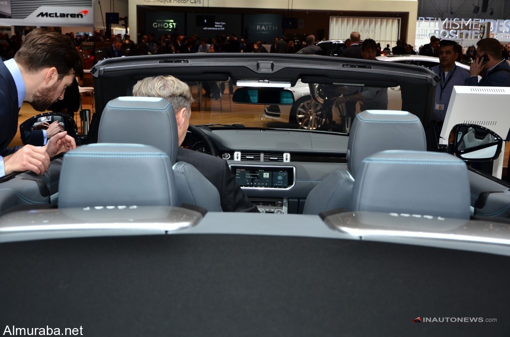 إطلاق طراز السقف المتحرك لسيارة "رينج روفر" إيفوك بمعرض سيارات جنيف Range Rover 2017 15
