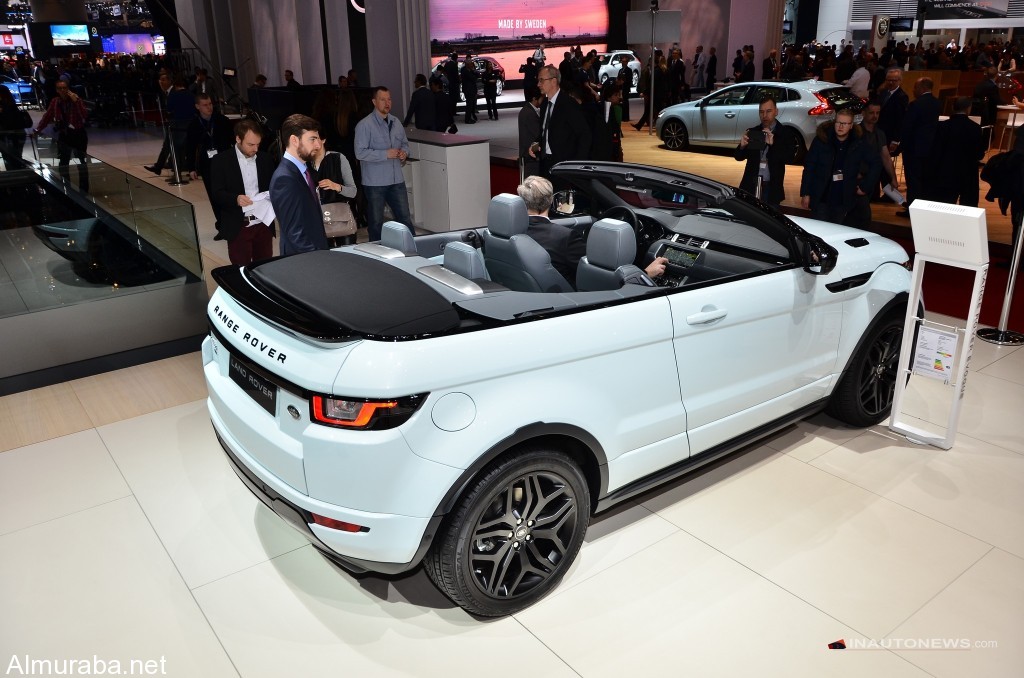 إطلاق طراز السقف المتحرك لسيارة "رينج روفر" إيفوك بمعرض سيارات جنيف Range Rover 2017 3
