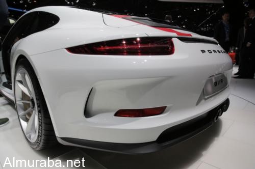 إطلاق سيارة "بورش" 911R بمعرض سيارات جنيف Porsche 2017 23