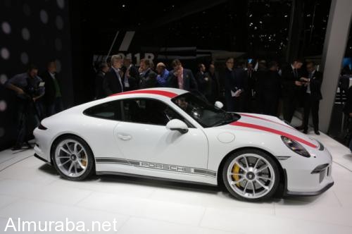 إطلاق سيارة "بورش" 911R بمعرض سيارات جنيف Porsche 2017 4