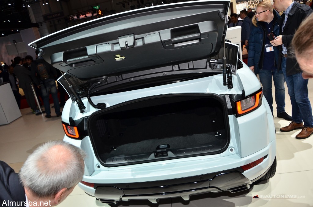 إطلاق طراز السقف المتحرك لسيارة "رينج روفر" إيفوك بمعرض سيارات جنيف Range Rover 2017 6